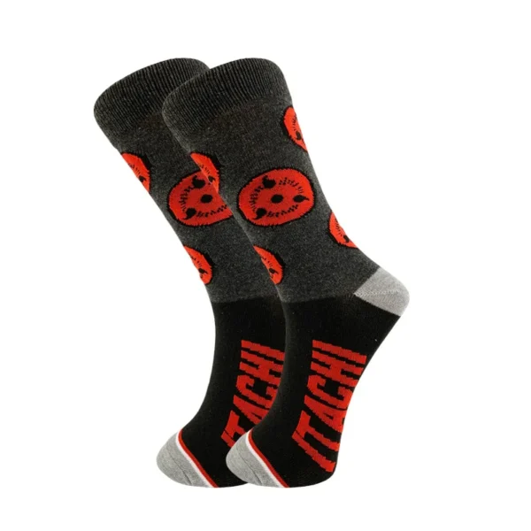 calcetines naruto itachi sharigan