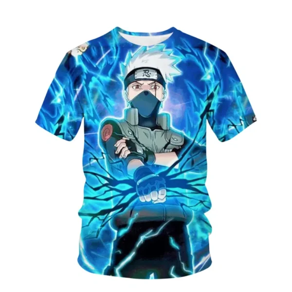 camiseta kakashi atake naruto