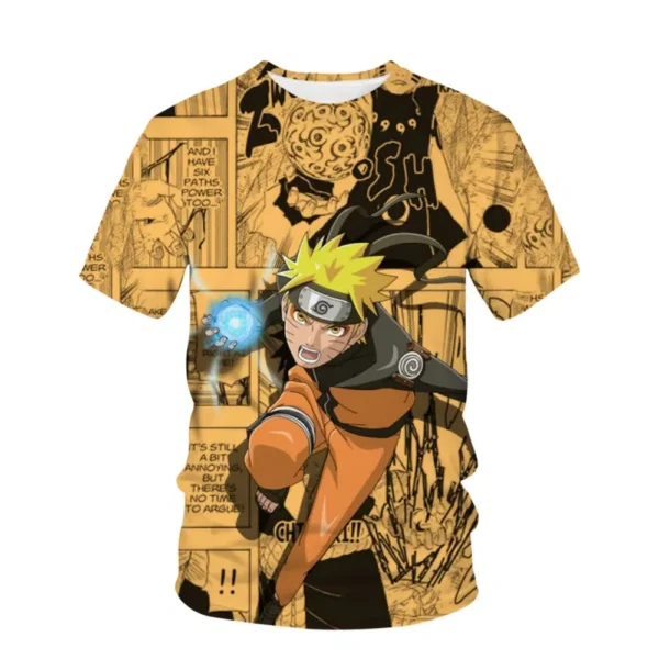 camiseta naruto rasengan