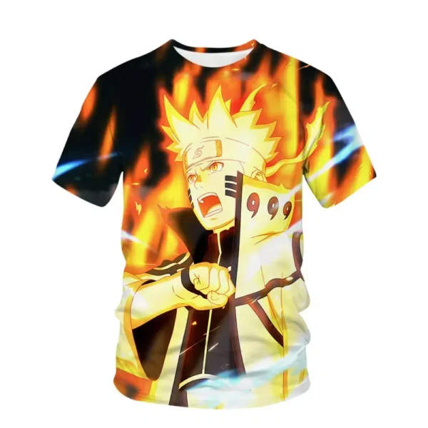 camiseta naruto shippuden infantil
