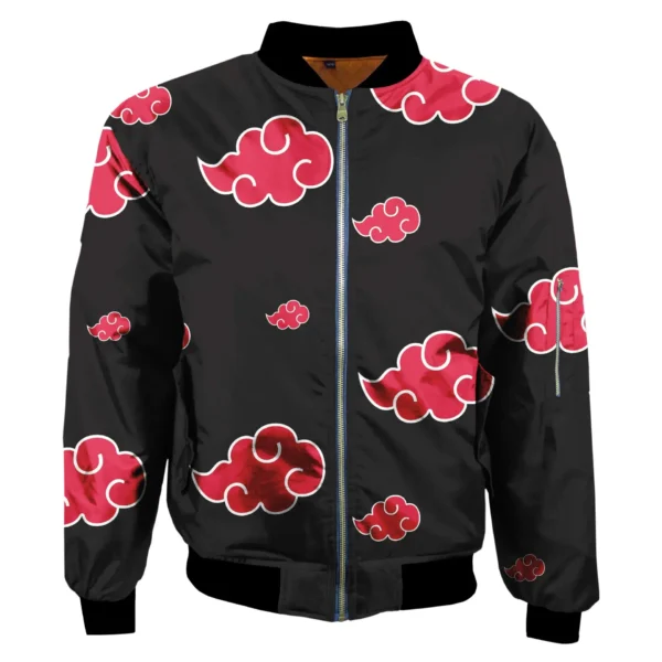 chaqueta naruto nube akatsuki