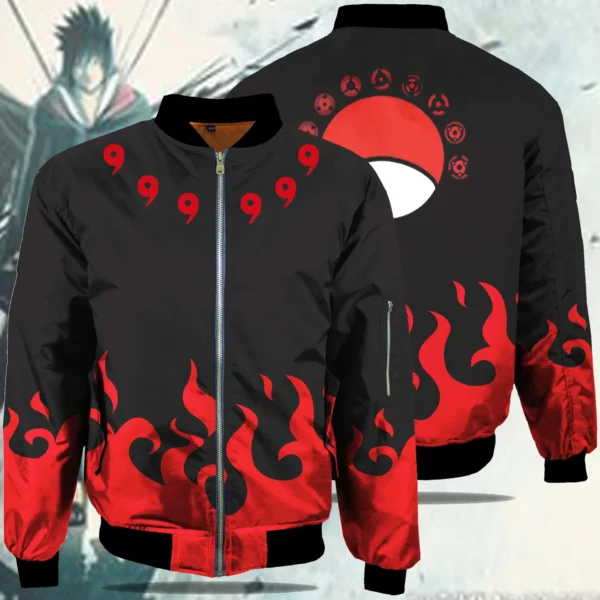 chaqueta naruto sharigans
