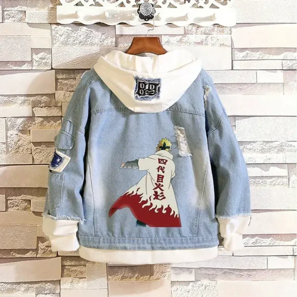 chaqueta vaquera naruto minato