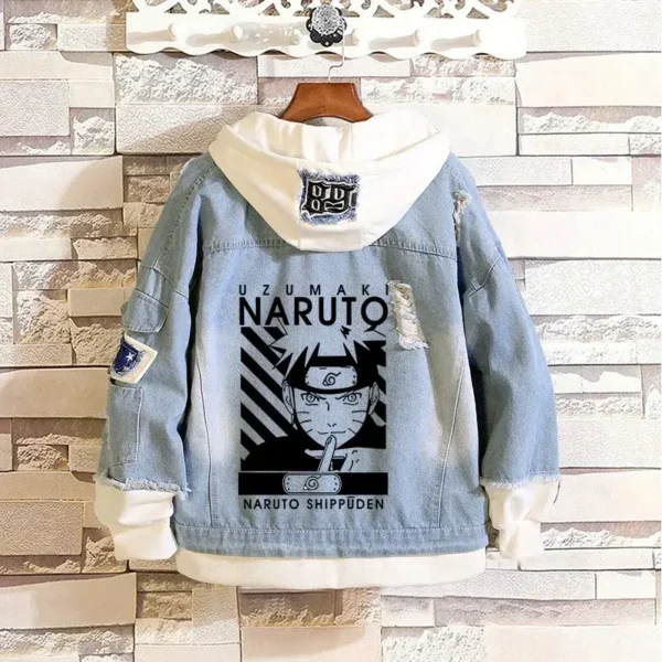 chaqueta vaquera naruto shippuden