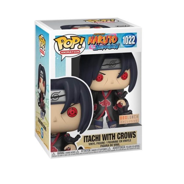 funko itachi con cuervos