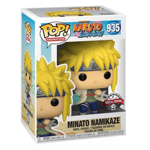 funko naruto minato namikaze rasengan