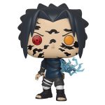 funko naruto sasuke con marca de maldición