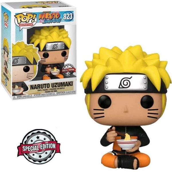funko naruto uzumaki comiendo ramen