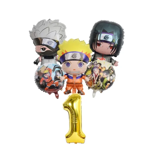 globos cumpleaños naruto 1 año