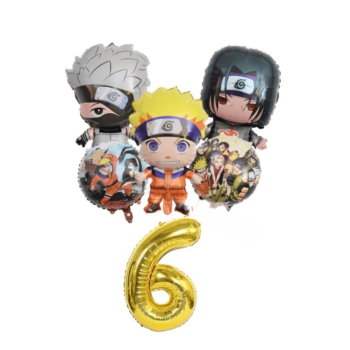 globos cumpleaños naruto 6 años globos cumpleaños naruto 6 años