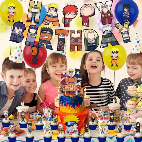 kit cumpleaños de naruto