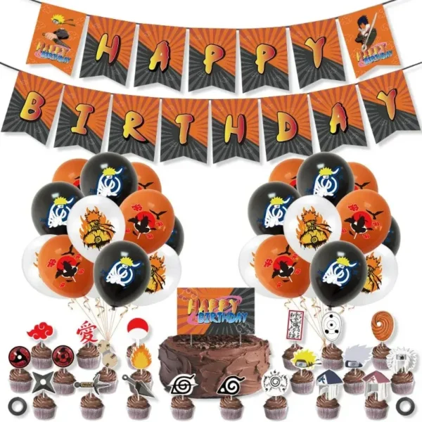 kit cumpleaños naruto shippuden