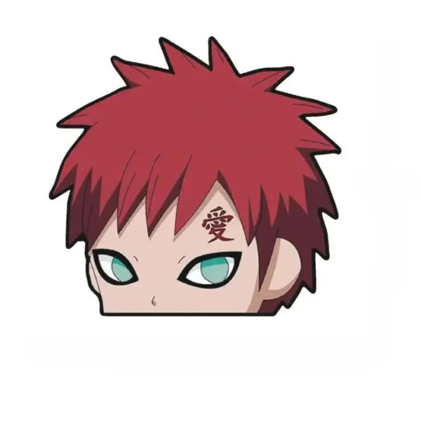 pegatina naruto gaara