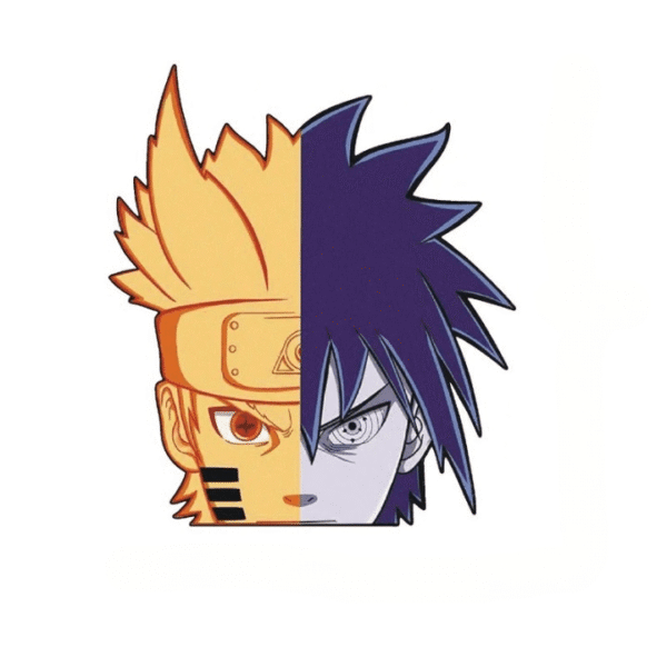 pegatina naruto shippuden y sasuke