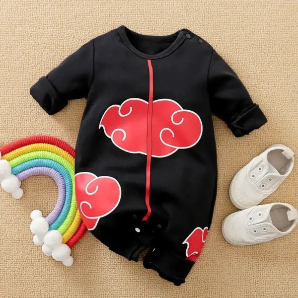 pijama naruto akatsuki bebe