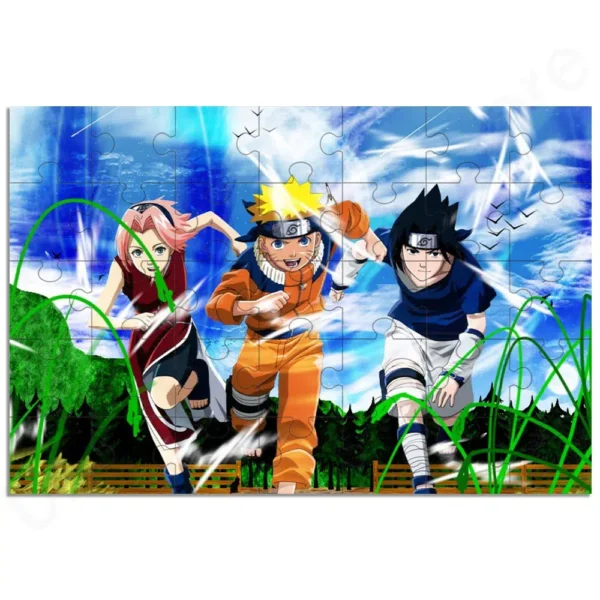 puzzle 500 piezas naruto sasuke sakura
