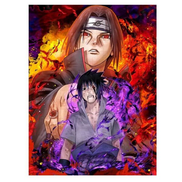 puzzle de naruto sasuke