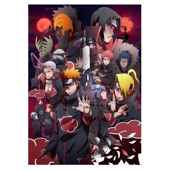 puzzle naruto akatsuki