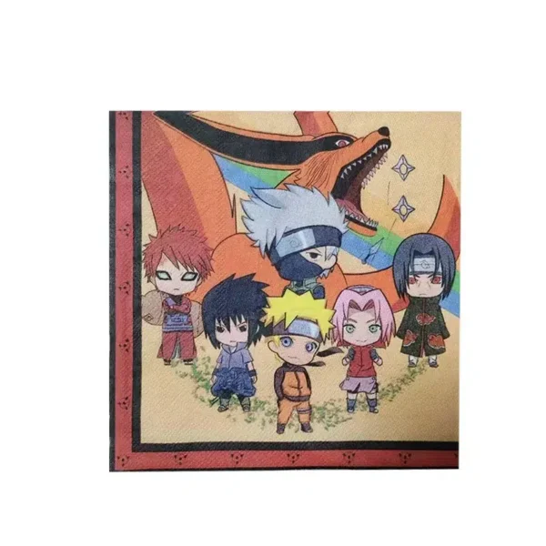 servilletas cumpleaños naruto