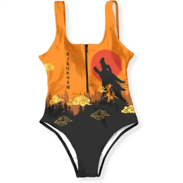 traje de baño naruto kurama