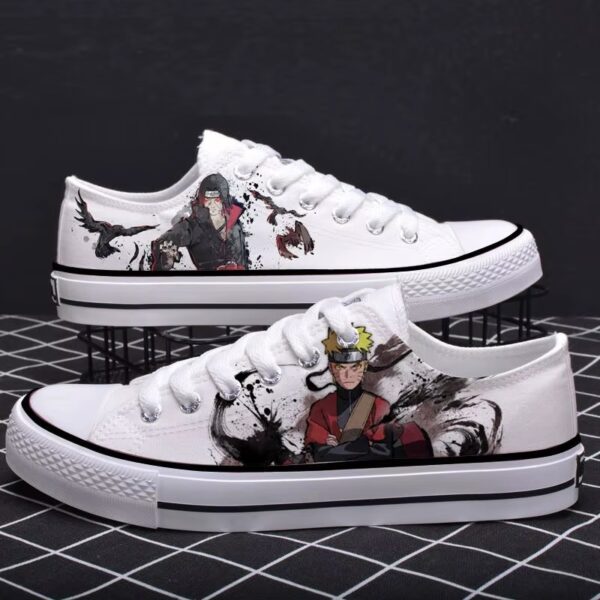 zapatillas blancas naruto itachi