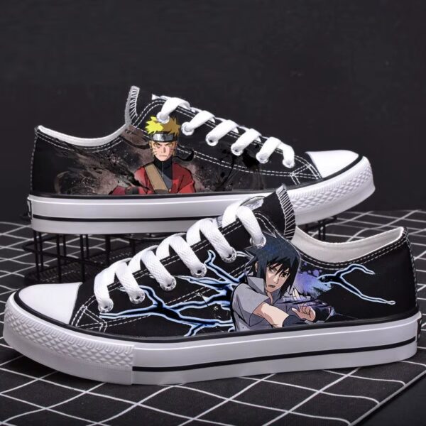 zapatillas naruto y sasuke