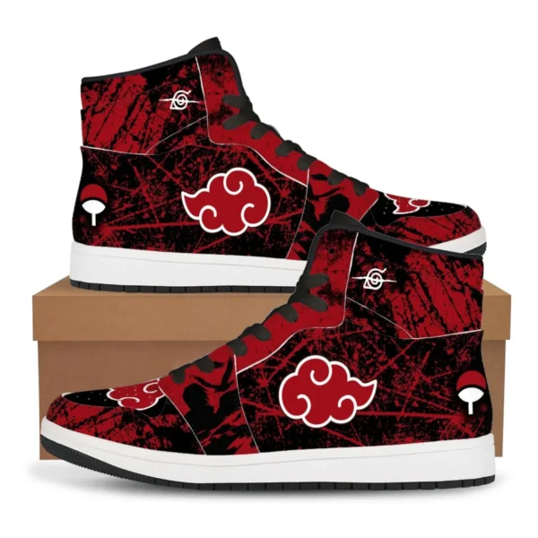 zapatillas rojas naruto