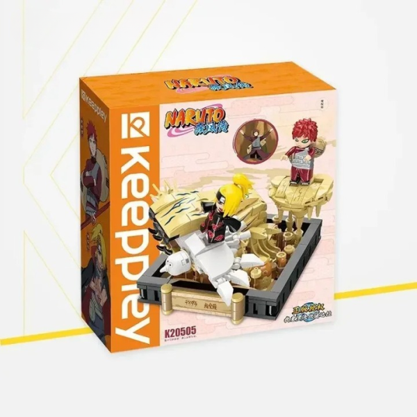 lego naruto gaara vs deidara