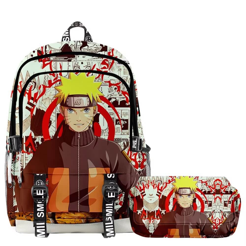 mochila naruto 2 piezas mochila naruto 2 piezas