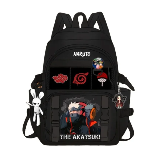 mochila naruto kakashi vs tobi