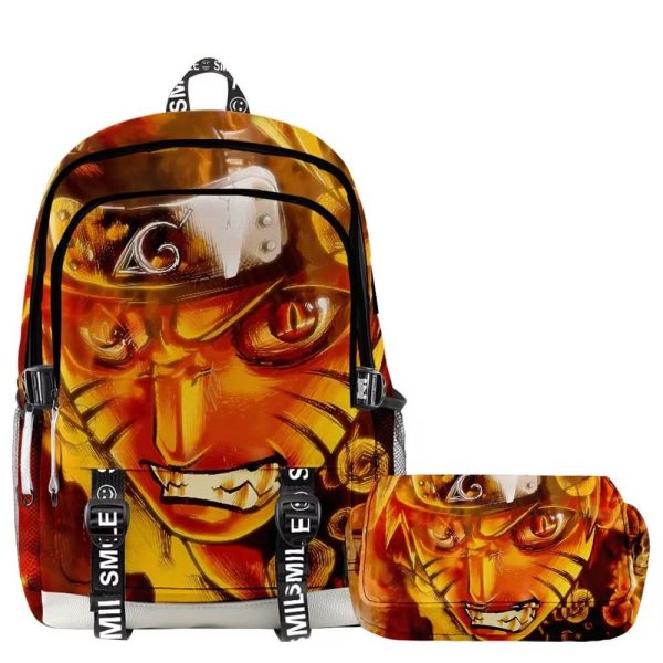 mochila naruto moda kyuubi