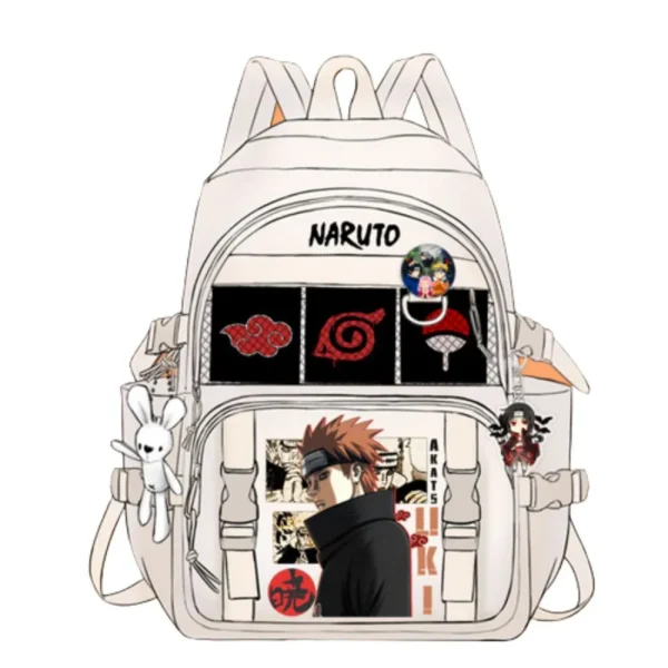 mochila naruto pain blanco
