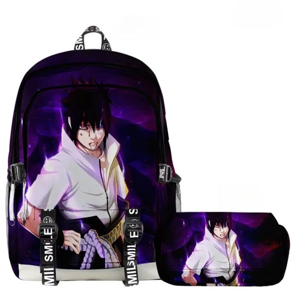 mochila naruto uchiha sasuke