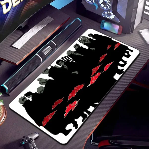 alfombrillas teclado naruto clan akatsuki