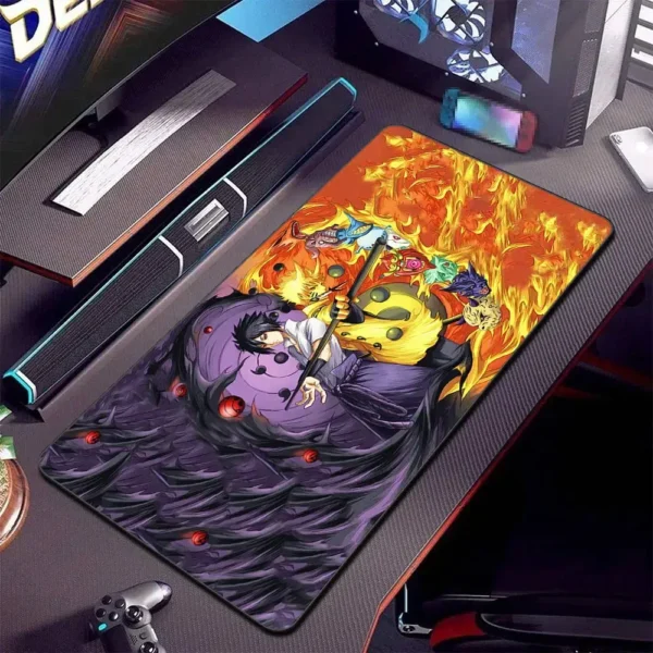 alfombrillas teclado naruto shippuden sasuke