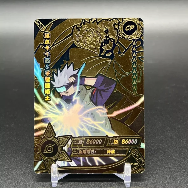carta dorada naruto kakashi