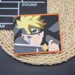 cartera naruto cuero
