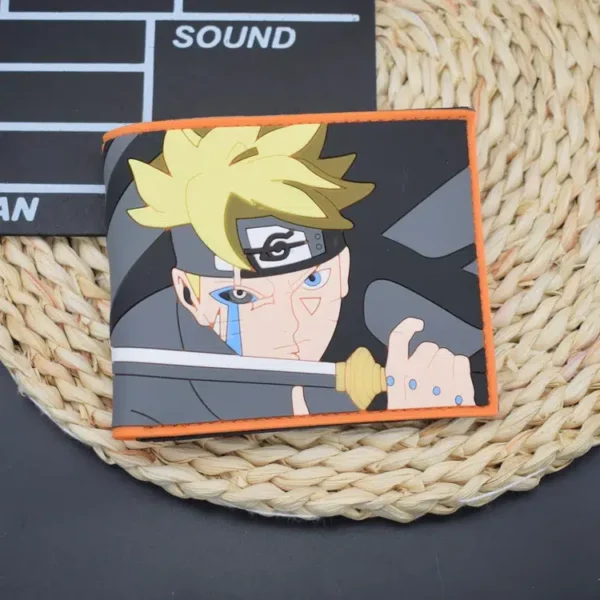 cartera naruto cuero