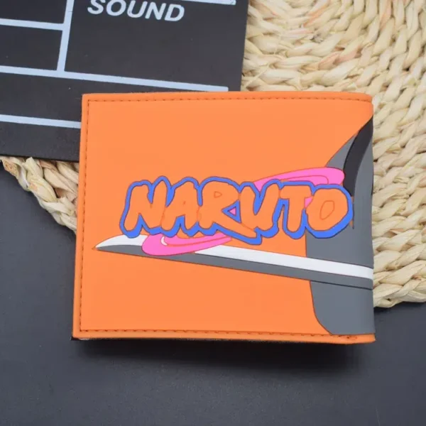 cartera naruto cuero