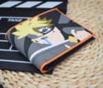 cartera naruto cuero