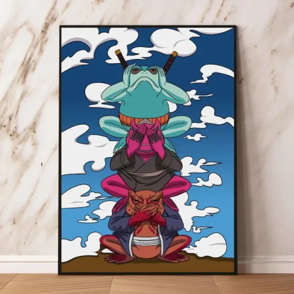 poster naruto gamaken