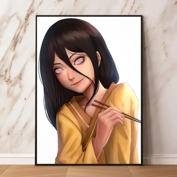 poster naruto hanabi hyuga
