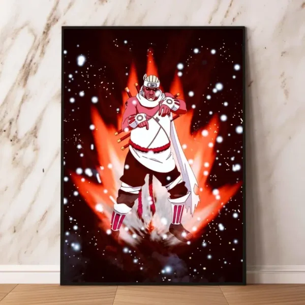 poster naruto killer bee