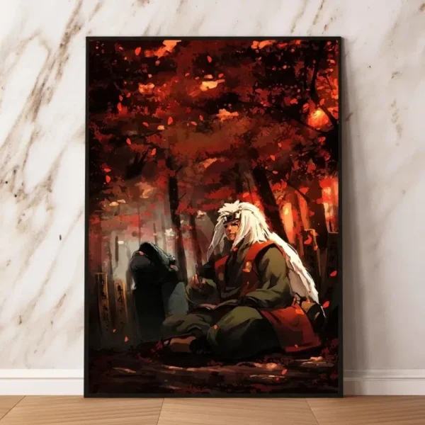 poster naruto sannin jiraiya