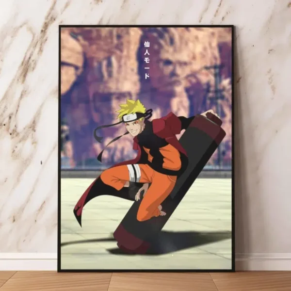 poster naruto voluntad de fuego