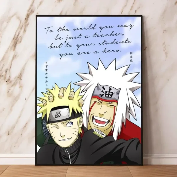 poster naruto y jiraiya