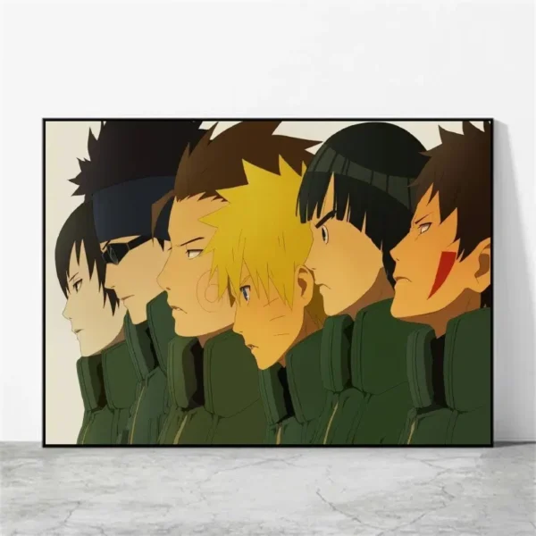 poster personajes naruto