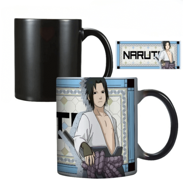 taza naruto sasuke uchiha